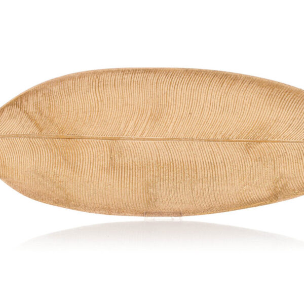 Taca dekoracyjna-Liść TAFALLA_Aluro