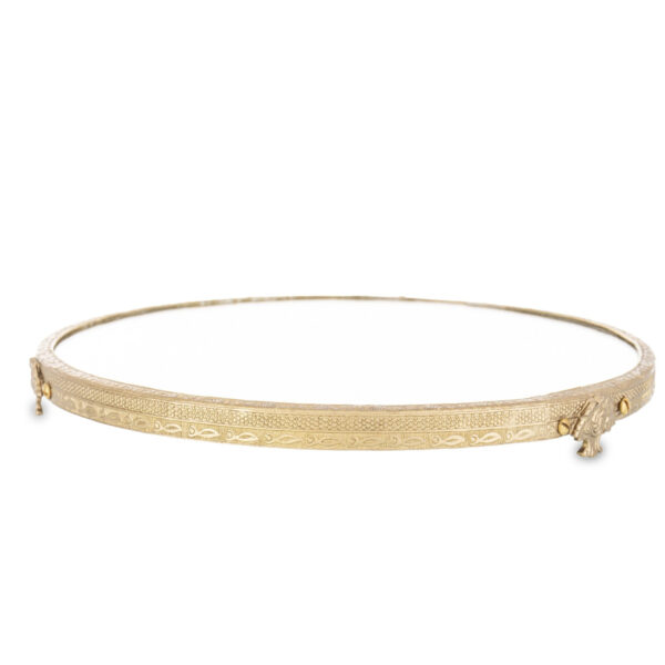 Podstawka złoto lustro 171087