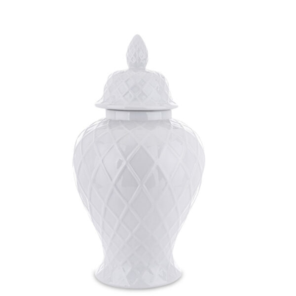 Amfora Pojemnik Ceramiczny biel