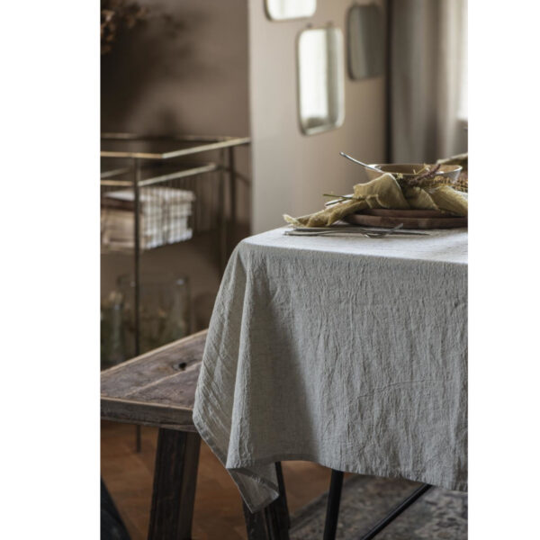 Obrus z domieszką lnu 150/250cm