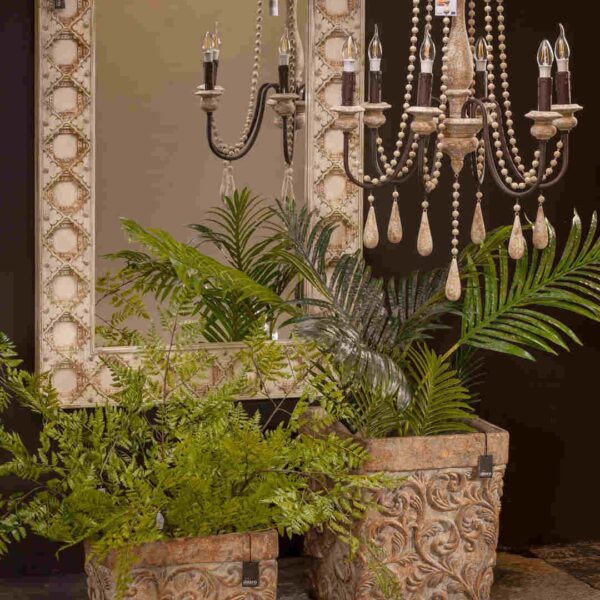 Lustro salonowe TEVOR antique style_Aluro