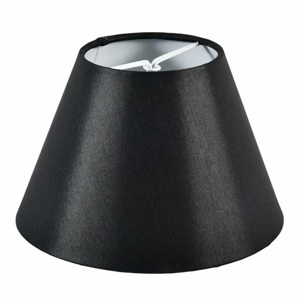 Abażur A15/8 H10 stożek czarny folia
