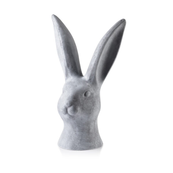LILA Figura zając głowa 32cm