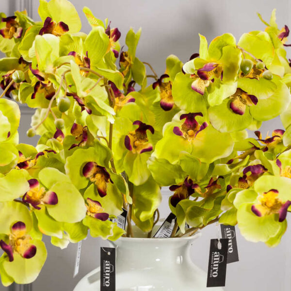 Roślina sztuczna-storczyk zielony_Aluro