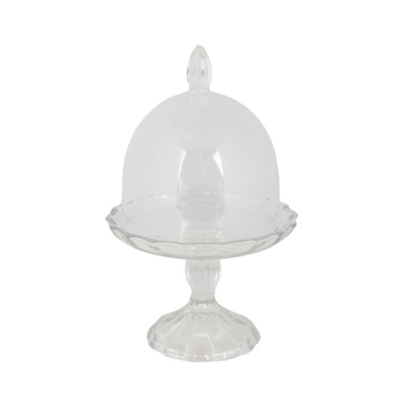 6GL3379 6GL3379 Szklana taca paterka z przykrywką Clayre