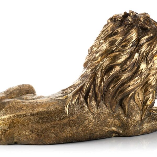 Lew złoty rzeźba-dekoracja_Aluro