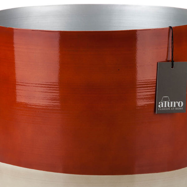 Osłona,donica ZOLA metalowa XXL_Aluro