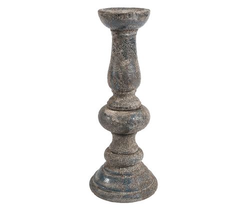 Antique blue Świecznik