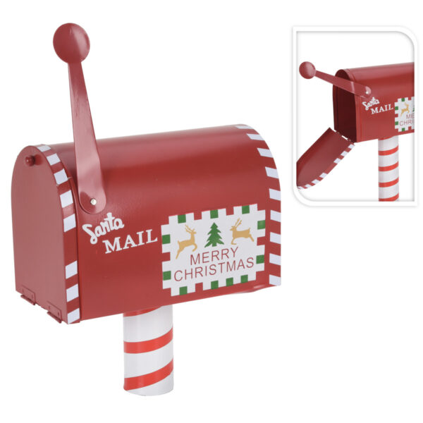 Skrzynka na listy czerwona