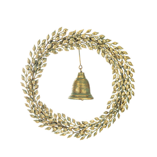 Metalowy Wianek z dzwonkiem 167562