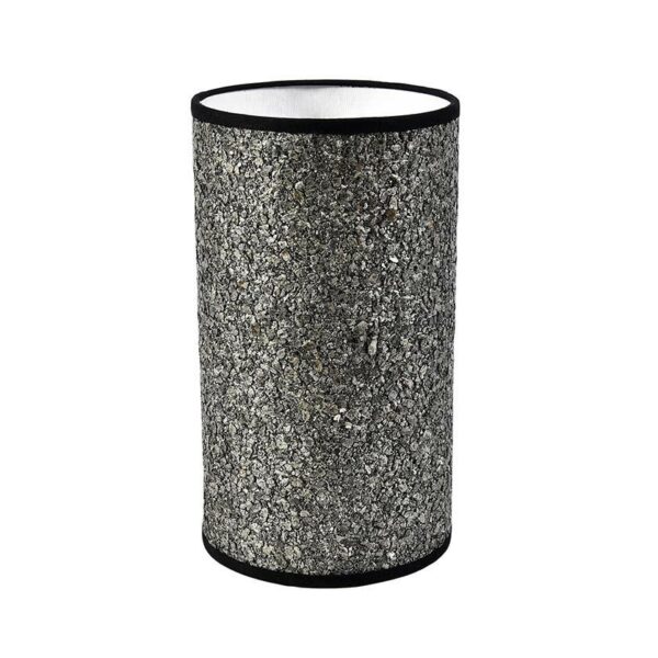 Abażur AM walec 14H25 tapeta kamień