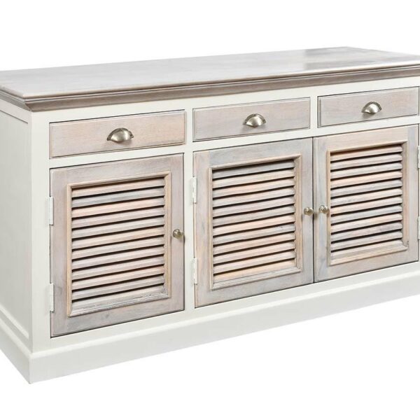 Bristol white Komoda 3-drzwiowa A