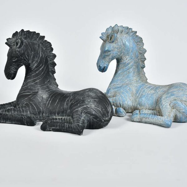 Włoskie niebo Zebra (niebieska)