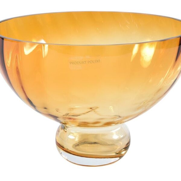Szkło Salaterka bursztyn