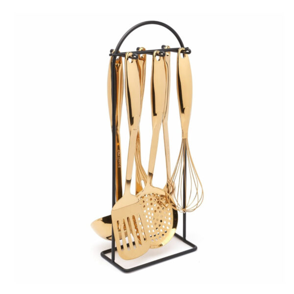 Zestaw przyborów kuchennych Starke Pro Ultime Gold 7 elementów