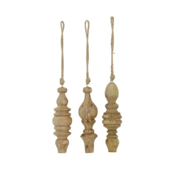 Zawieszka z drewna mango wood 105215